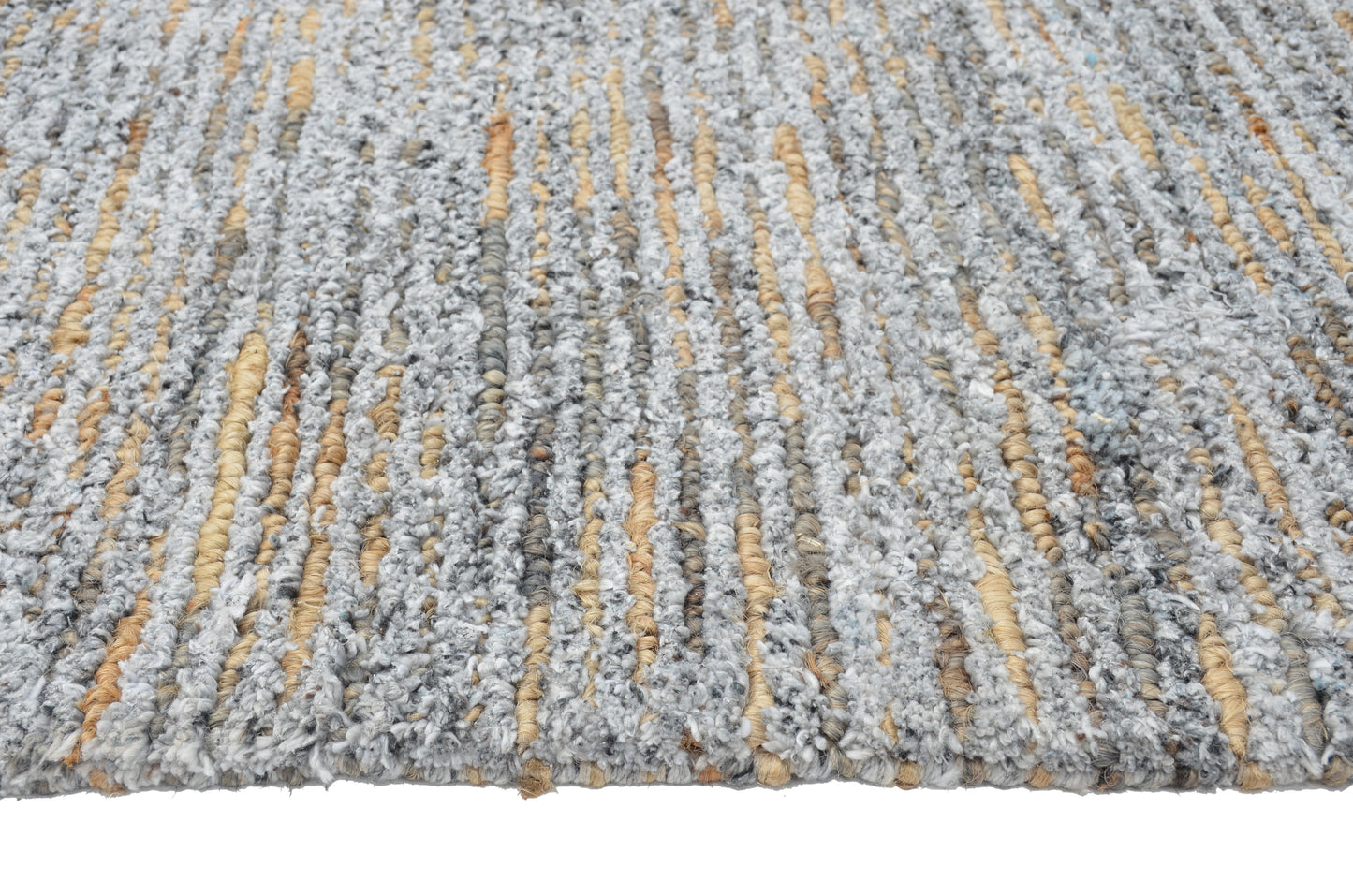 Kauai 7454 Grey Natural Horizon Handwoven Area Rug - Kas