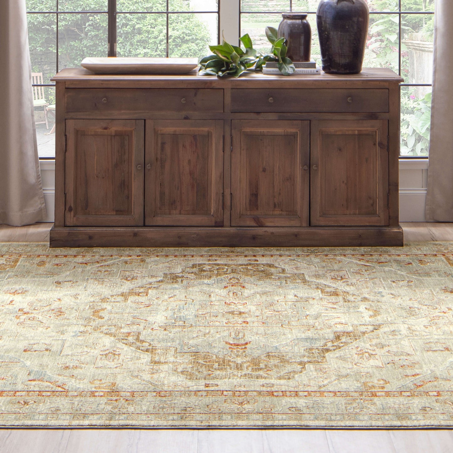 Karastan Rugs Kumra Cream Area Rug