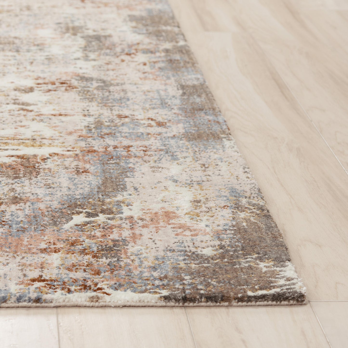 Logan LOG730 Beige/Multi Hybrid Rug - Rizzy