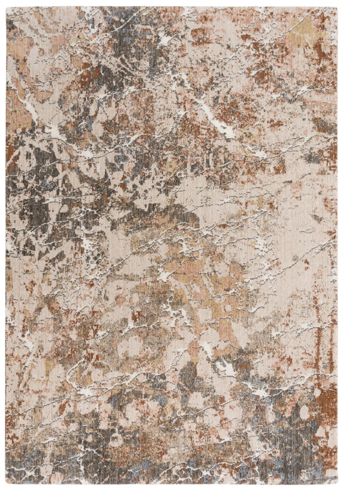 Logan LOG734 Beige/Multi Hybrid Rug - Rizzy