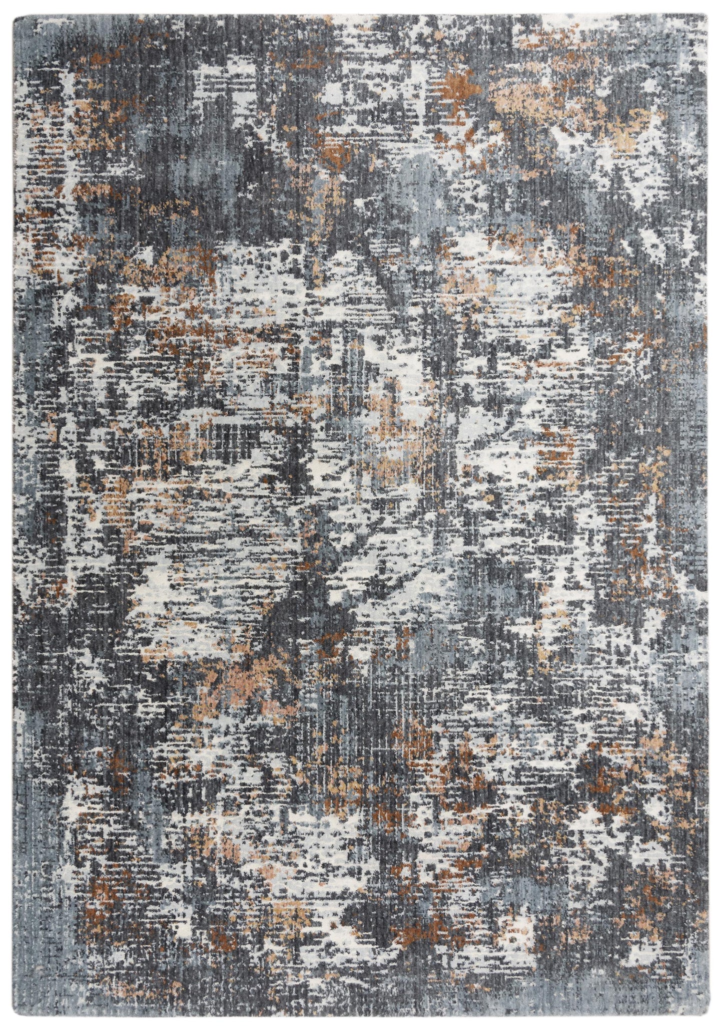 Logan LOG735 Blue Hybrid Rug - Rizzy