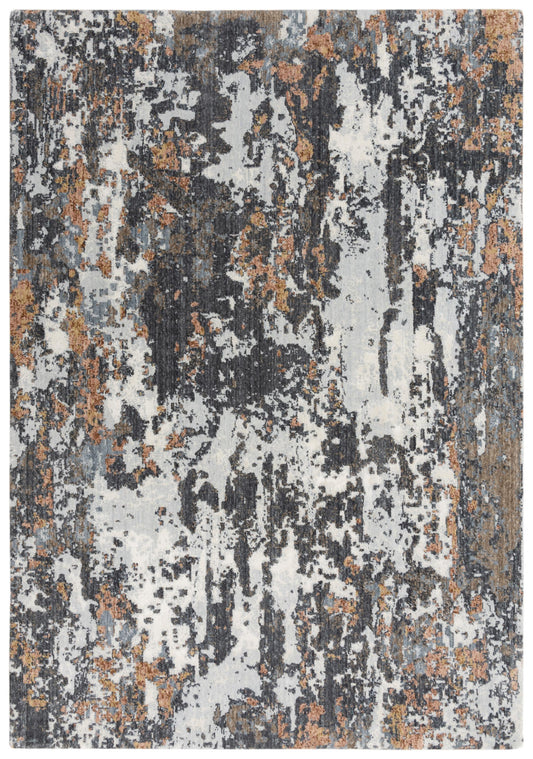 Logan LOG736 Gray/Multi Hybrid Rug - Rizzy