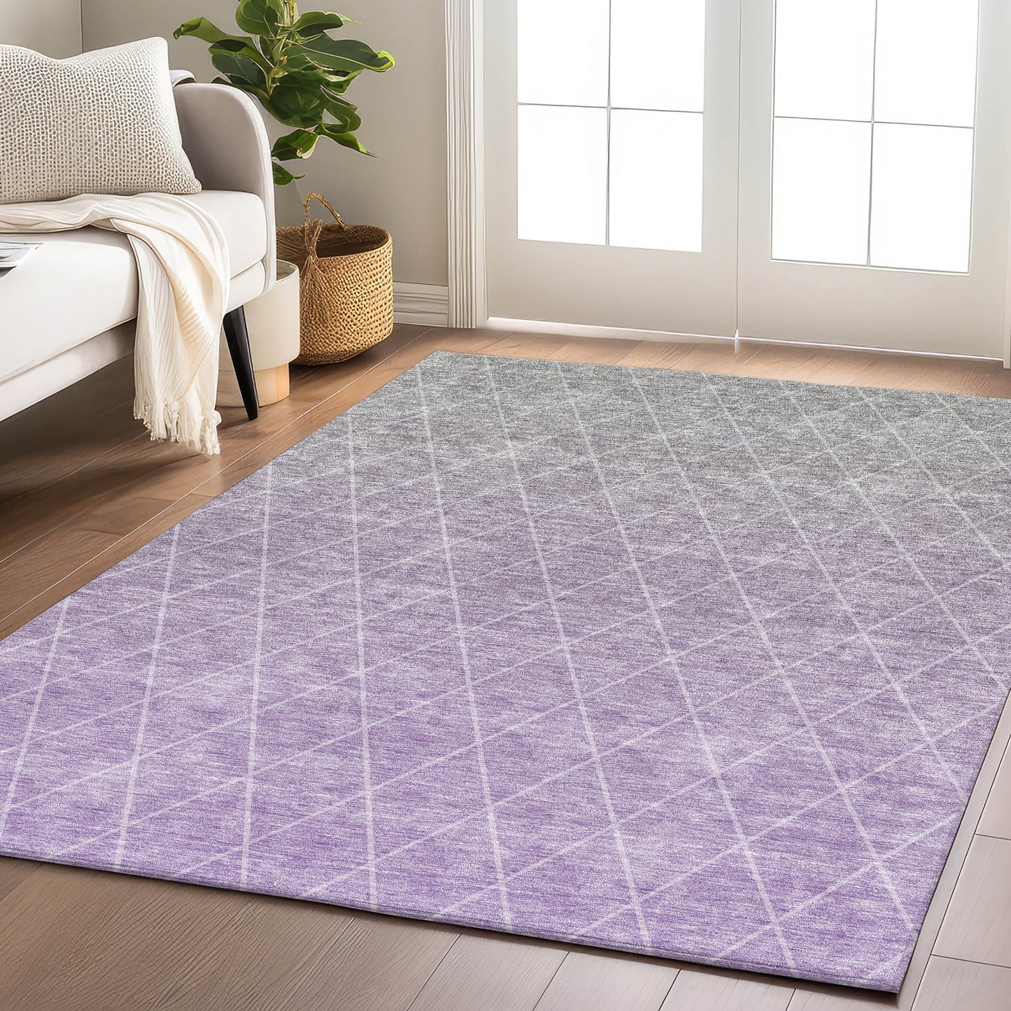 Luxury Washable Lazio LZ2 Lavender