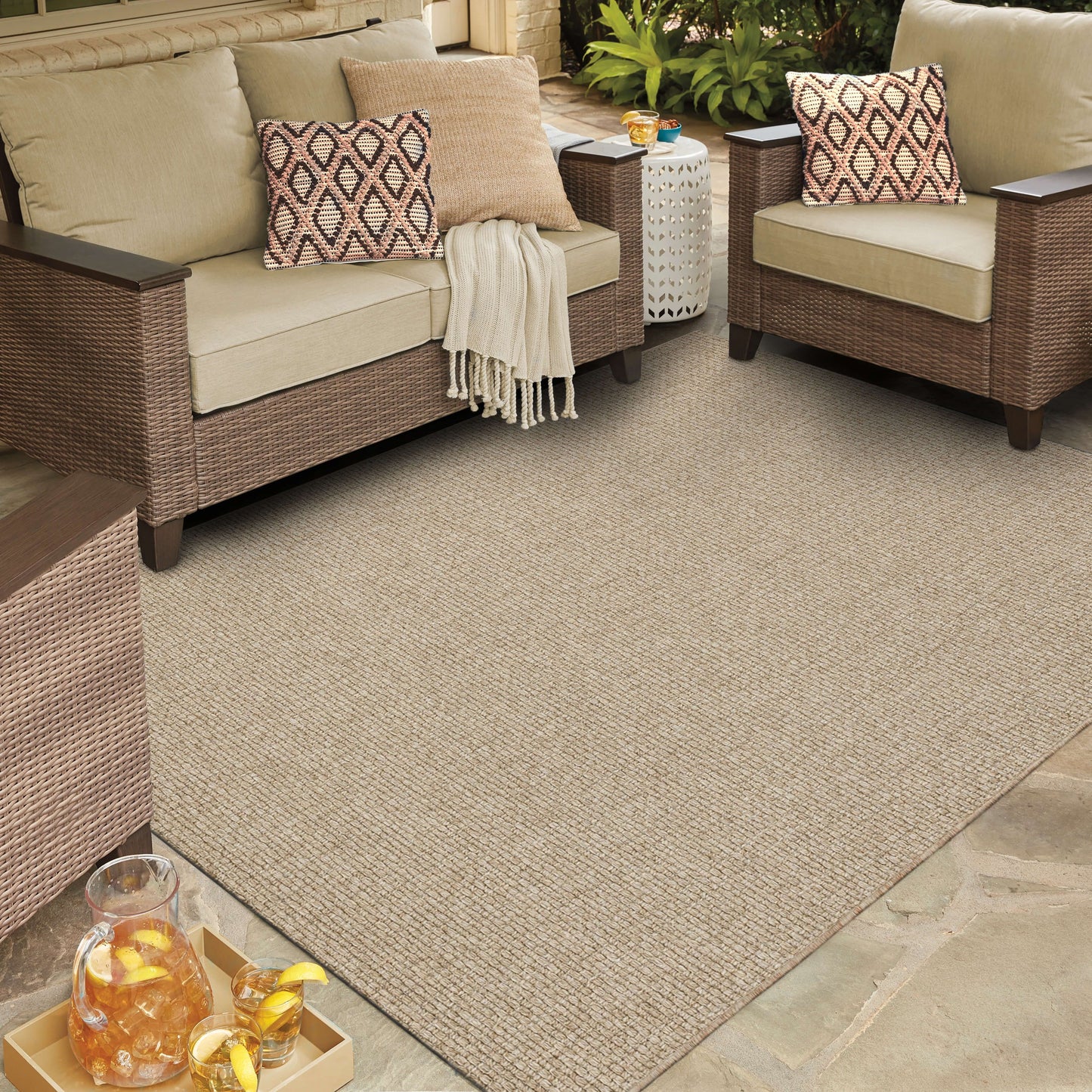 Karastan Rugs Lanai Beige Area Rug