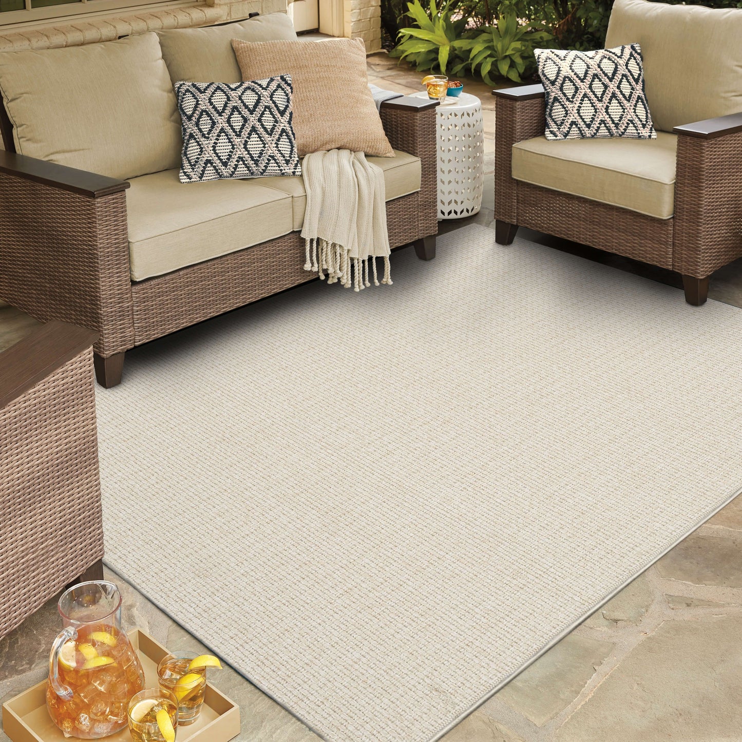 Karastan Rugs Lanai Cream Area Rug