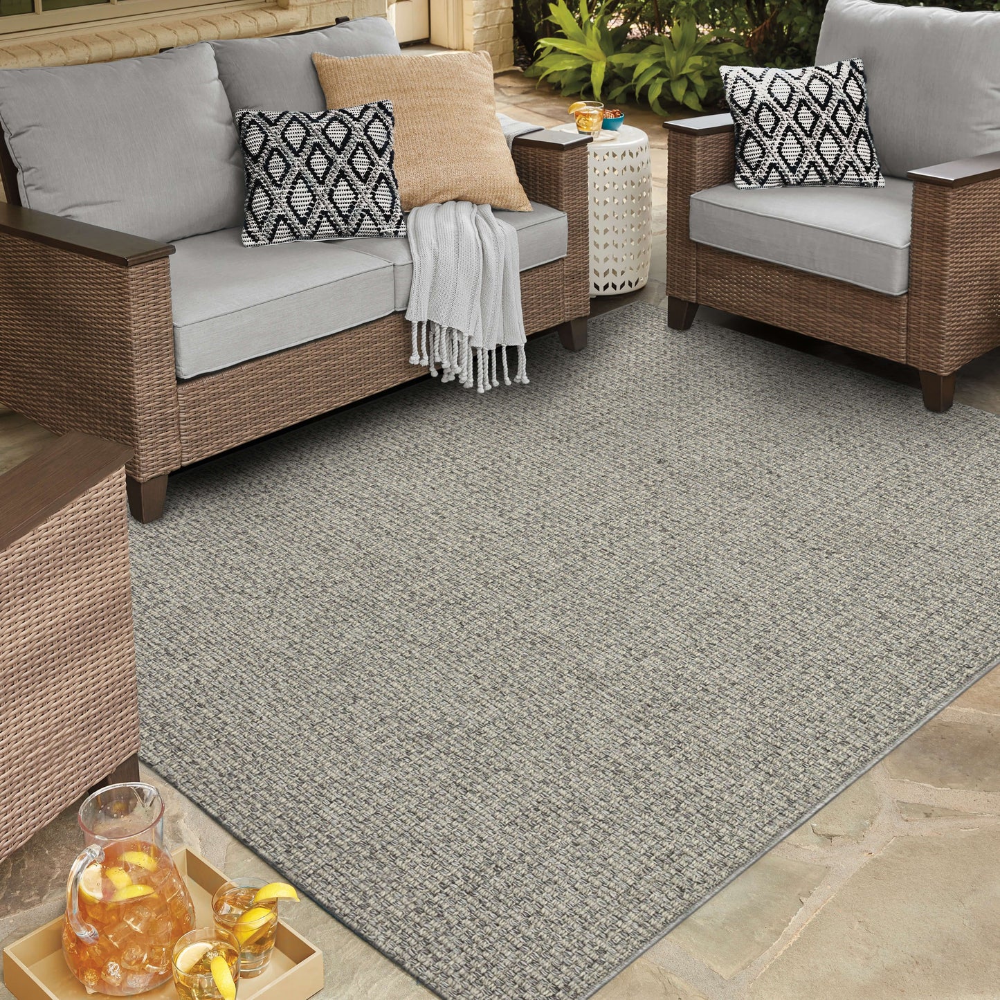 Karastan Rugs Lanai Grey Area Rug