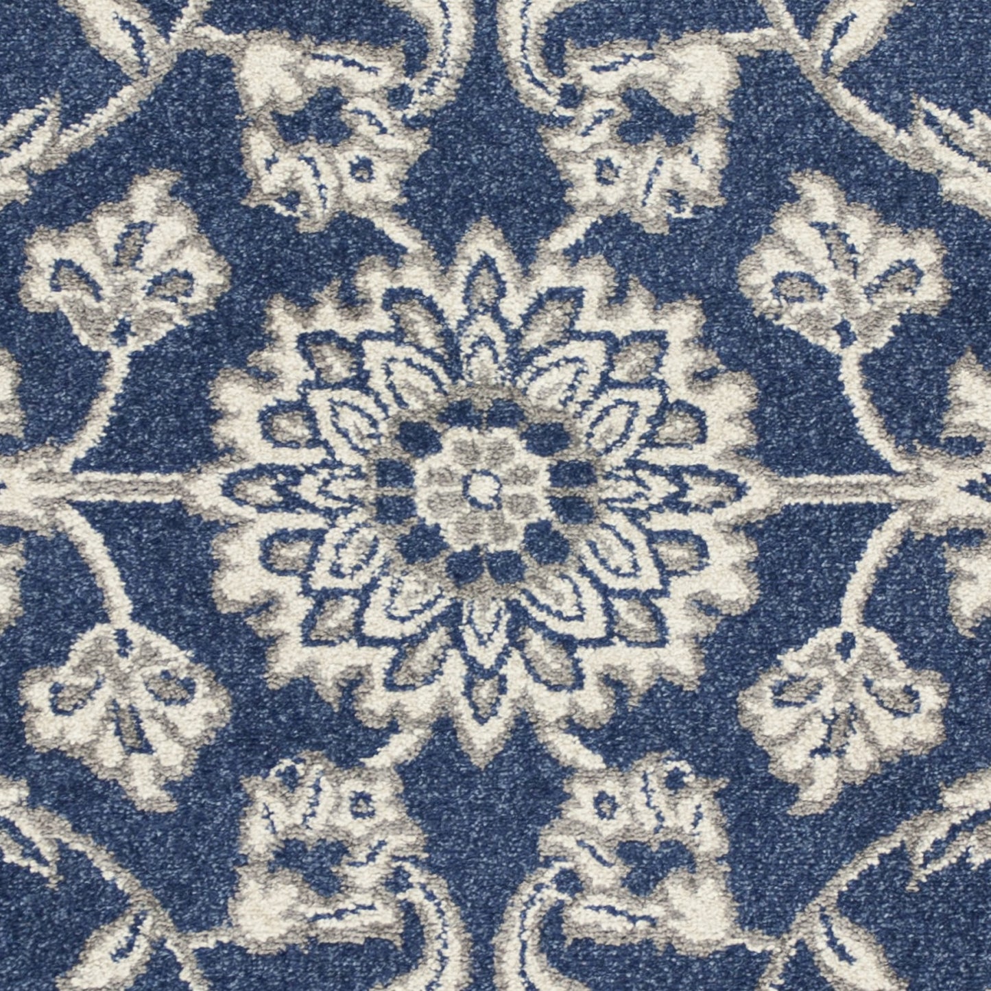 Lucia 2753 Denim Verona Machine Woven Performance Area Rug - Kas