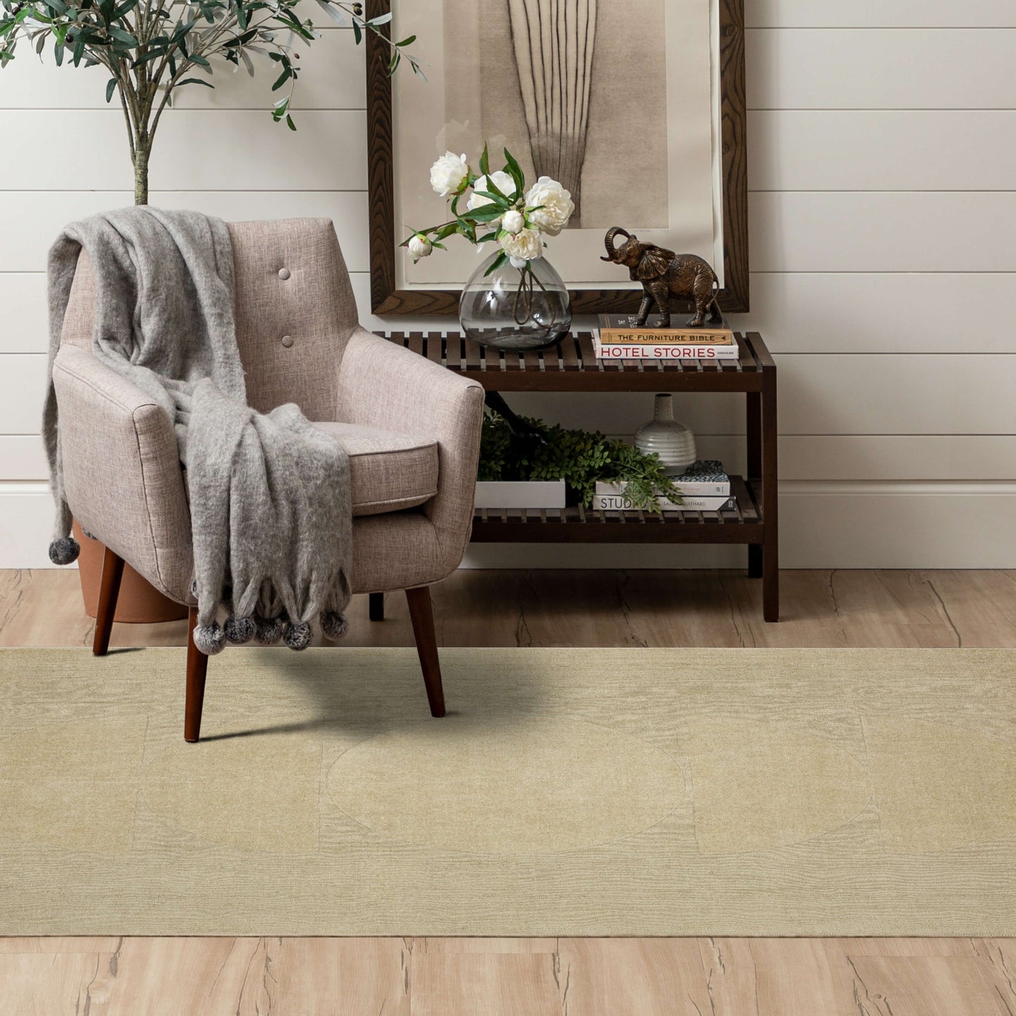 Karastan Rugs Luna Cream Area Rug