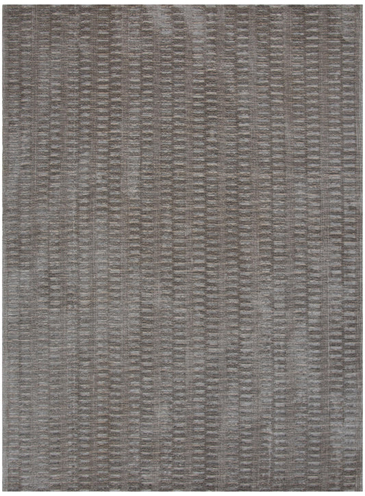 Manhattan MAH701 Gray Hand Loomed  Rug - Rizzy