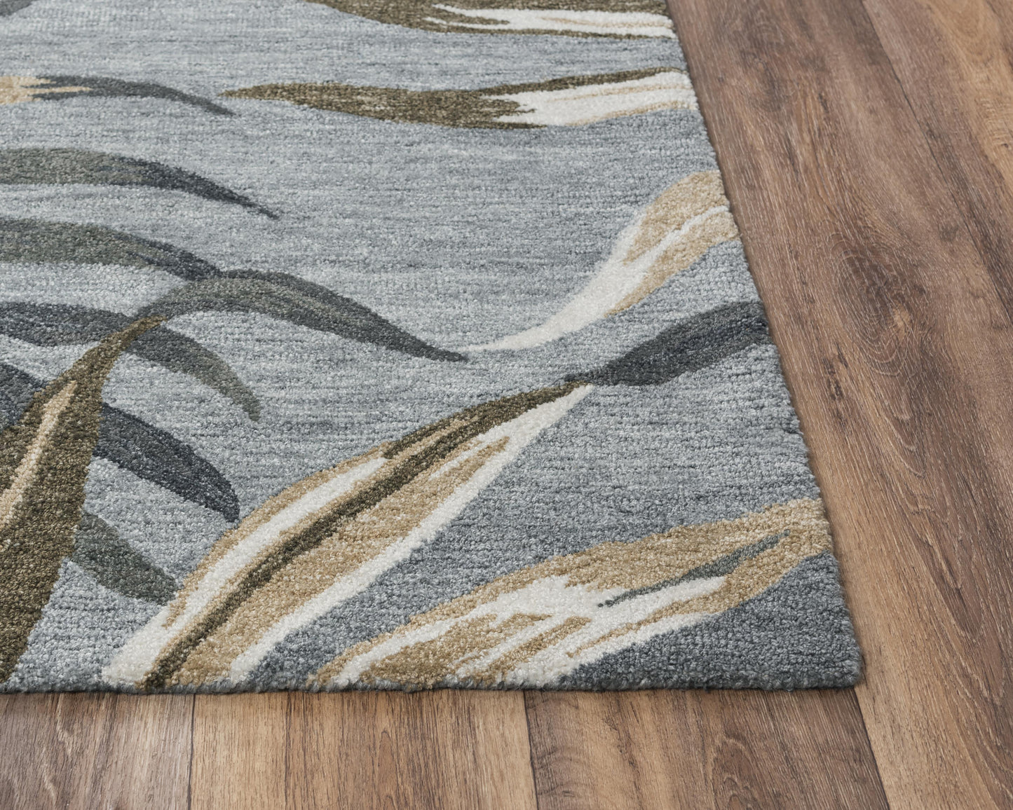 Miramar MIR967 Gray Hand Tufted Rug - Rizzy