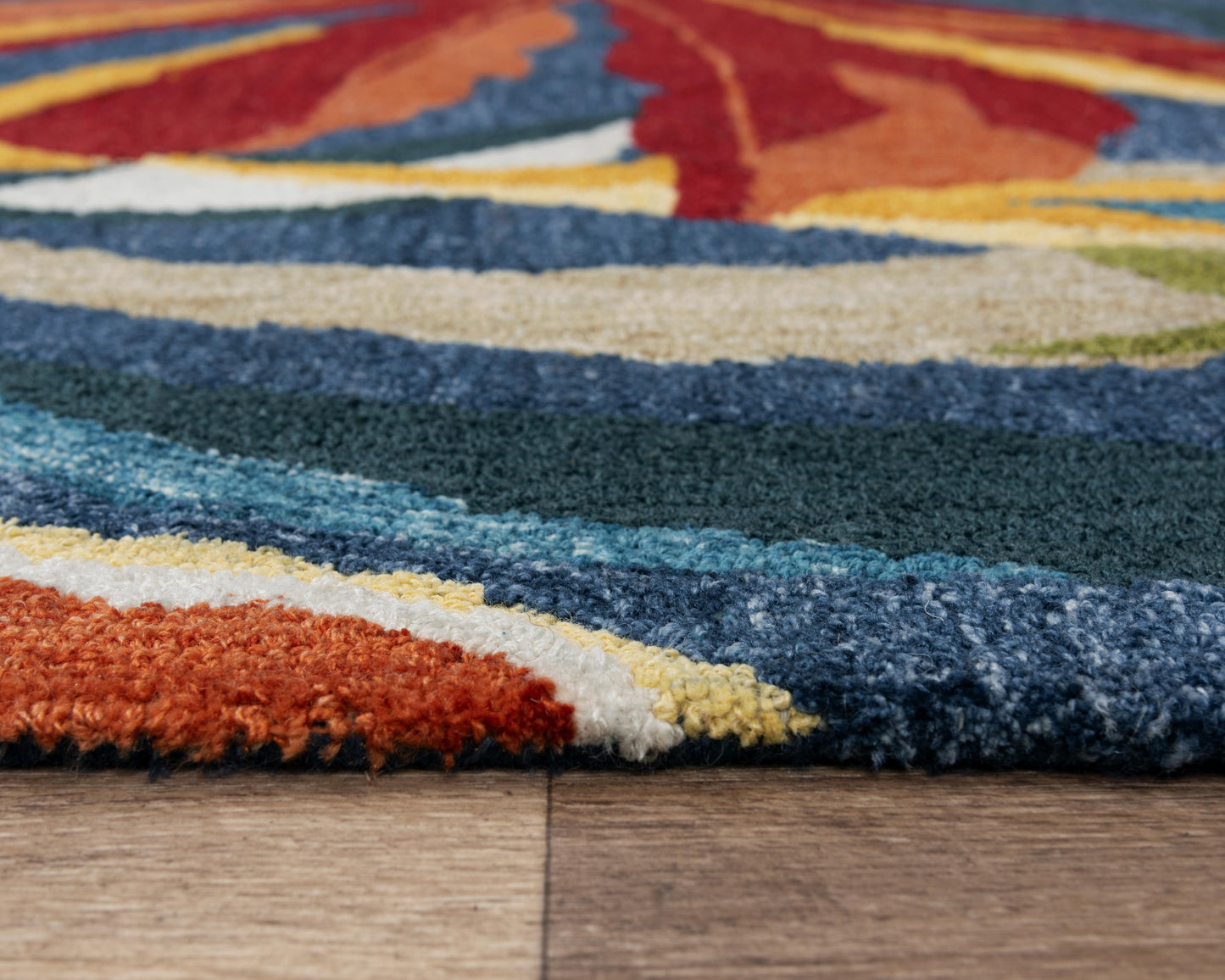 Miramar MIR971 Dk. Blue Hand Tufted Rug - Rizzy