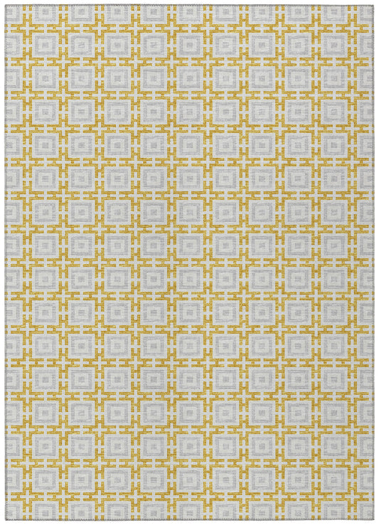 Indoor/Outdoor Marlo MO1 Gold Washable