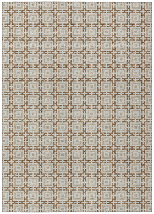 Indoor/Outdoor Marlo MO1 Taupe Washable