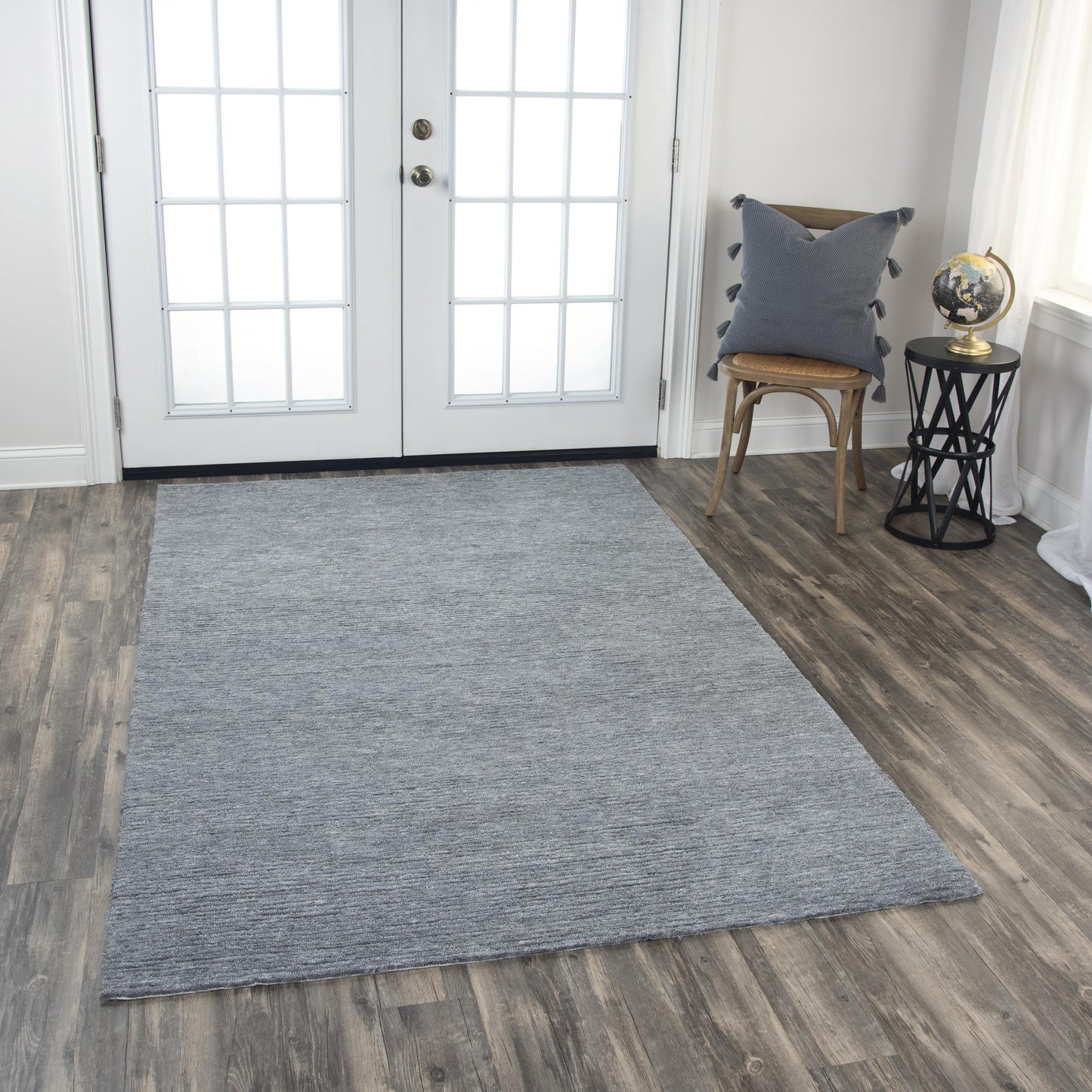 Mason Park MPK102 Gray Hand Tufted Rug - Rizzy