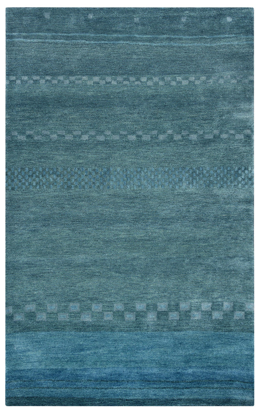 Mojave MV3161 Blue Hand Tufted Rug - Rizzy