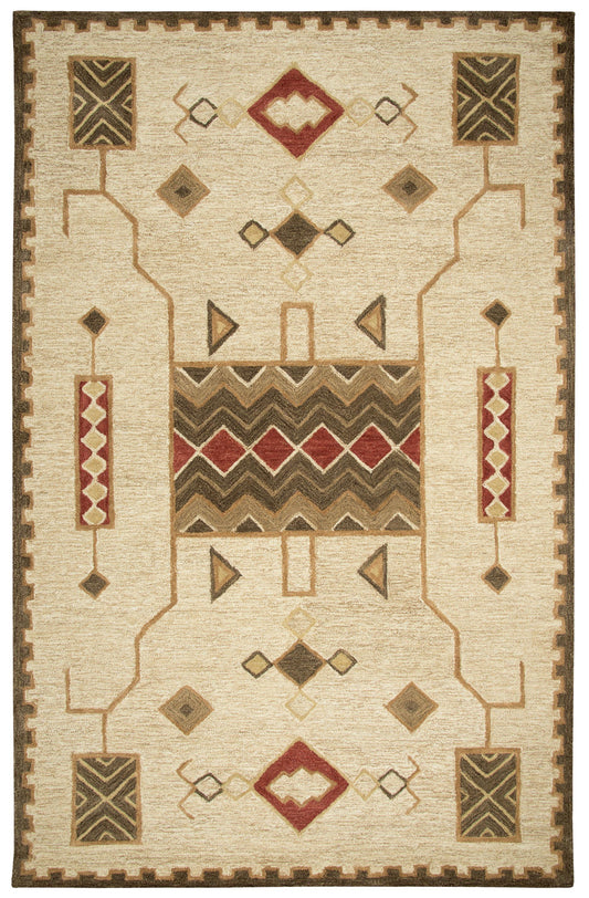 Mesa MZ159B Gold Hand Tufted Rug - Rizzy