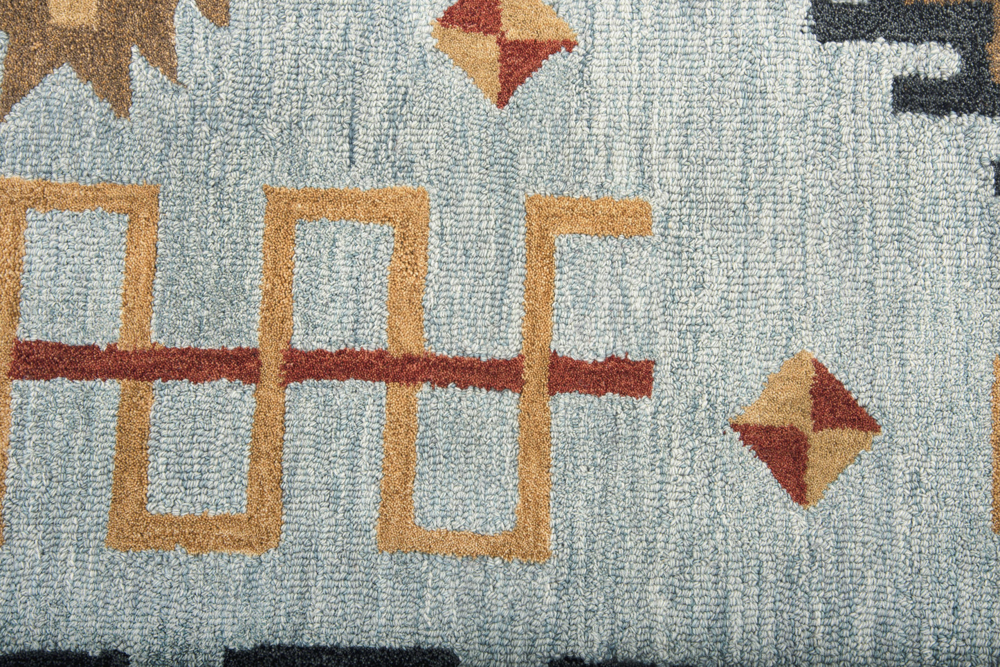 Mesa MZ162B Lt. Blue Hand Tufted Rug - Rizzy