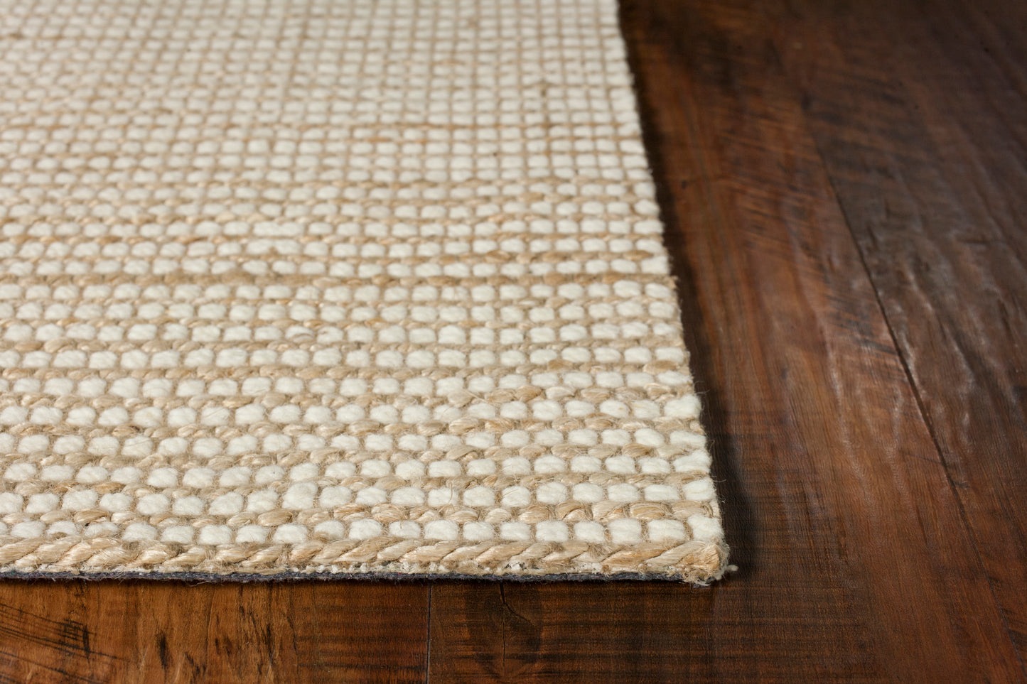 Mason 390 Ivory Handwoven Area Rug - Kas