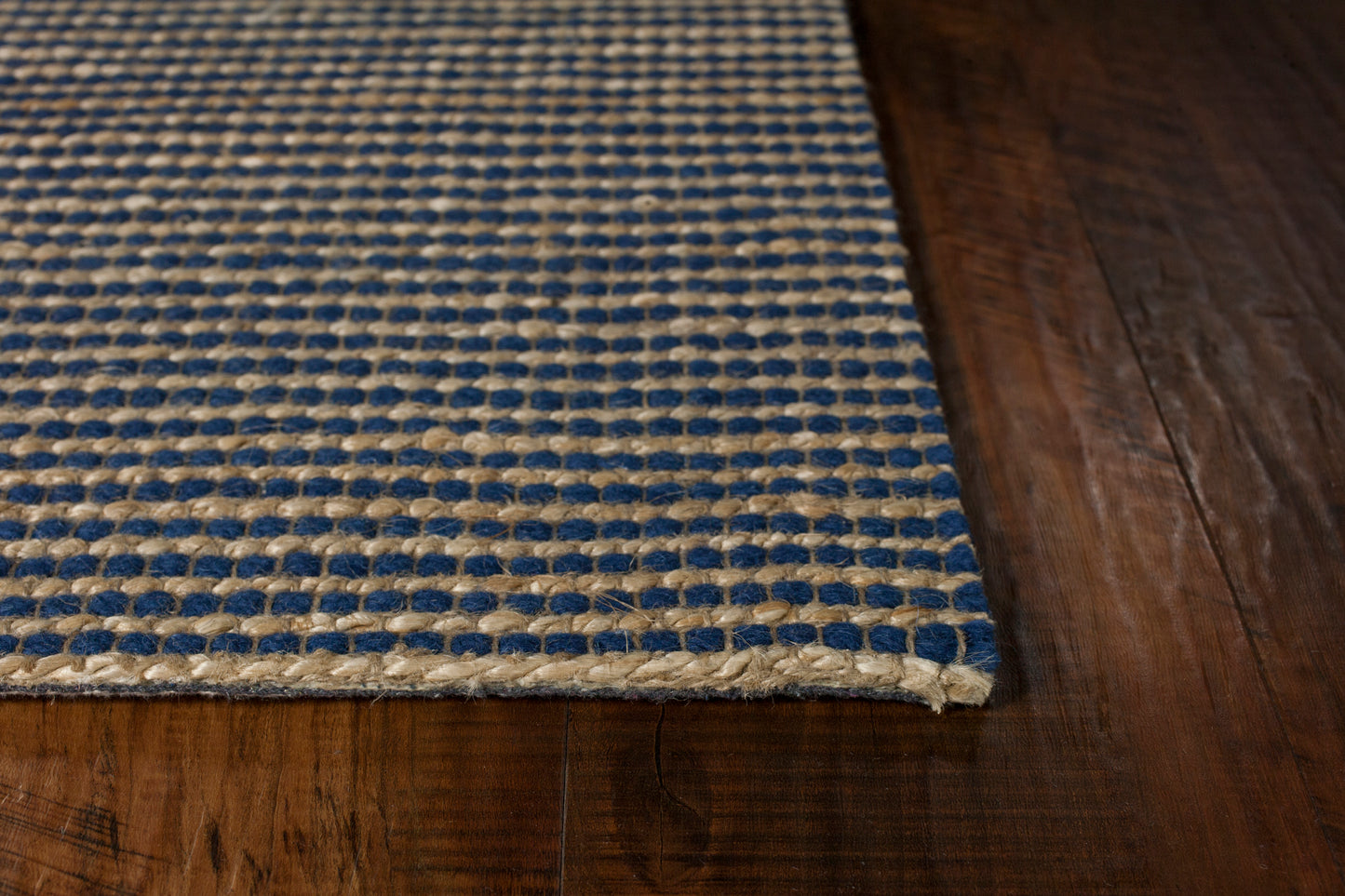 Mason 394 Navy Handwoven Area Rug - Kas