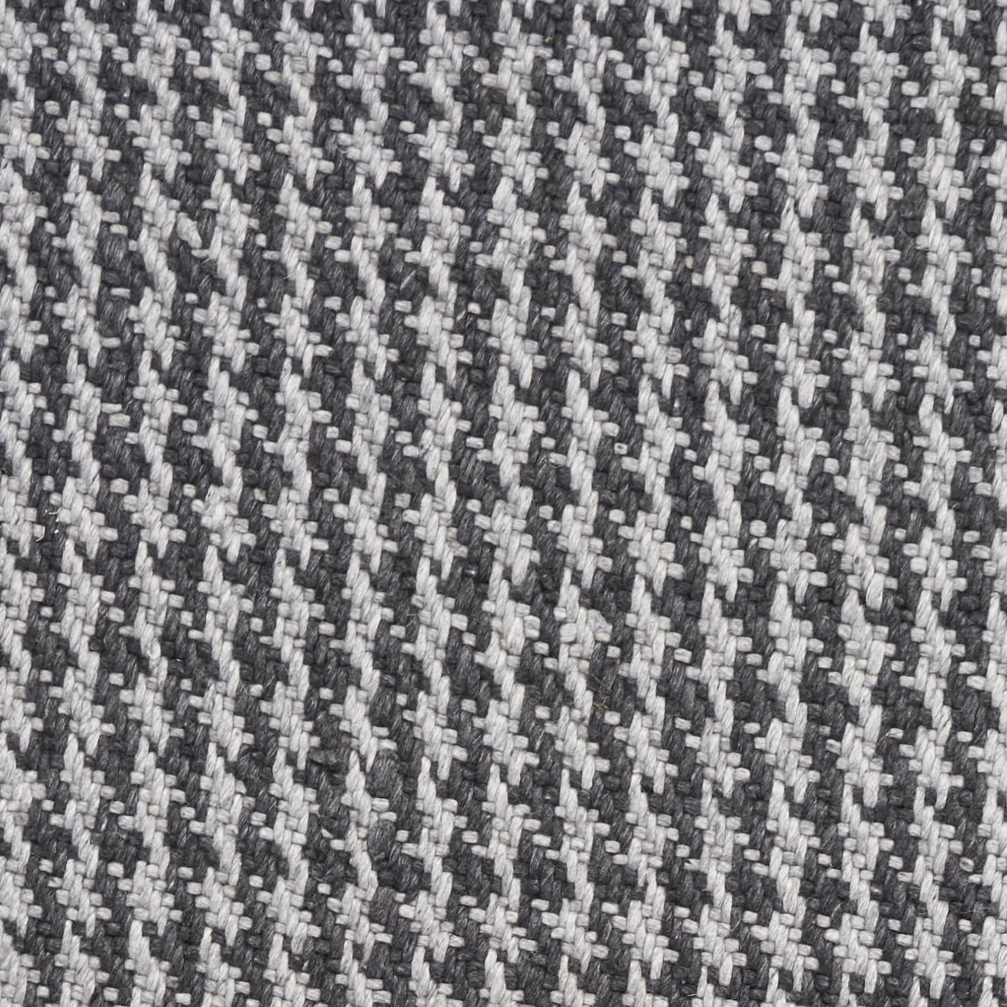 Maui 1341 Grey Houndstooth Handwoven Area Rug - Kas