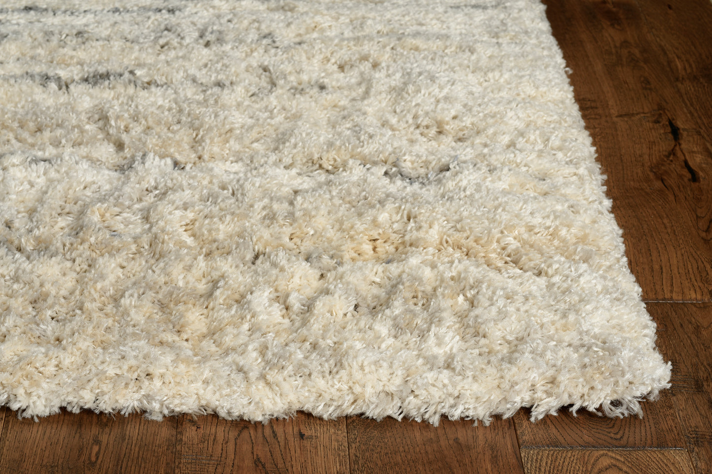 Merino 6711 Ivory/Grey Horizon Machine Woven Performance Area Rug - Kas