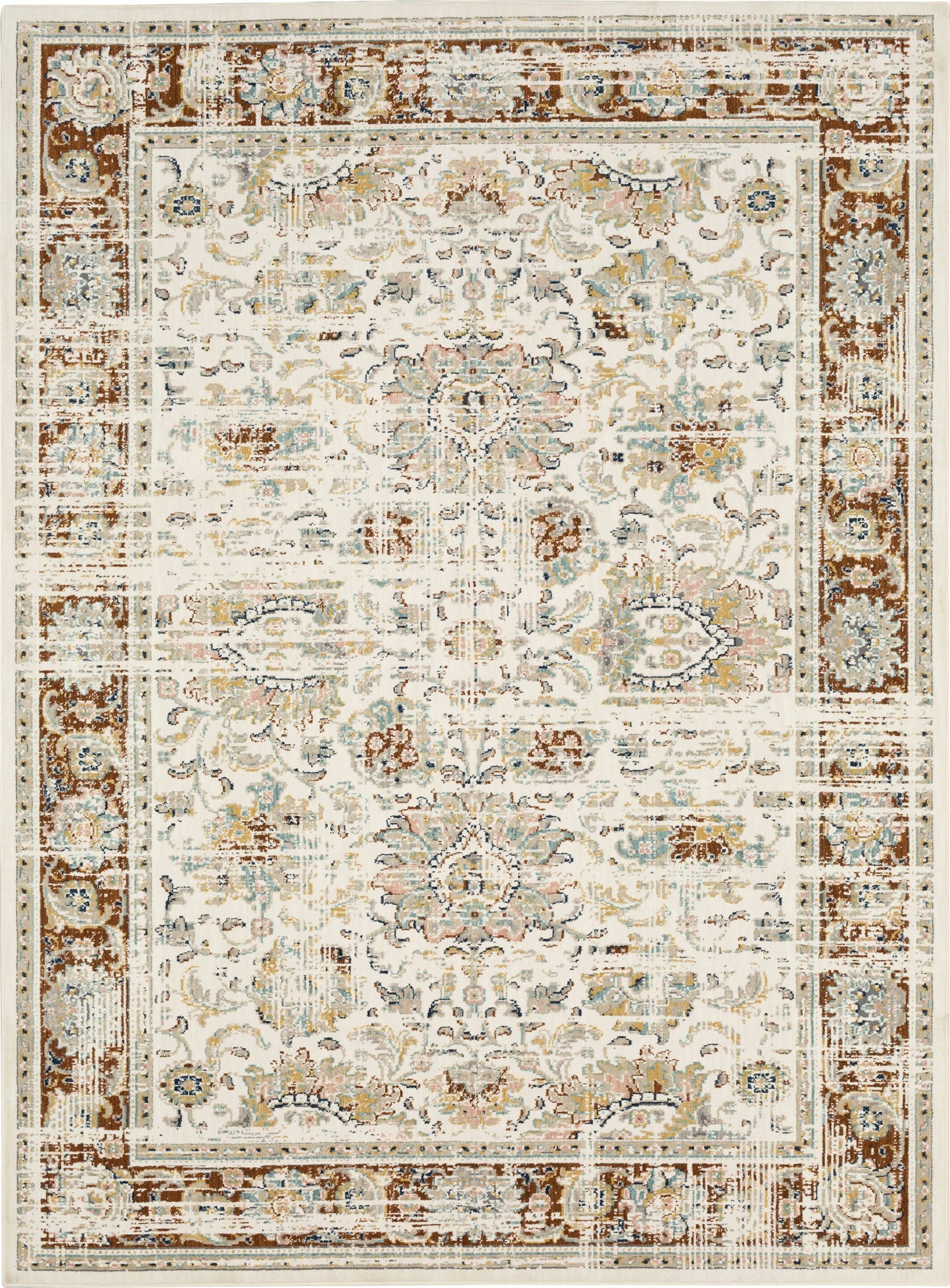 Karastan Rugs Mistral Rust Area Rug