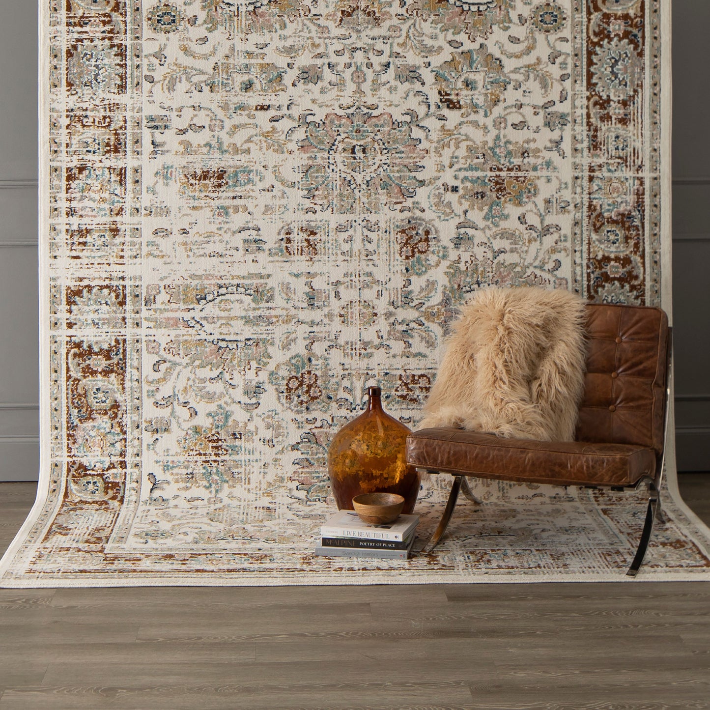 Karastan Rugs Mistral Rust Area Rug