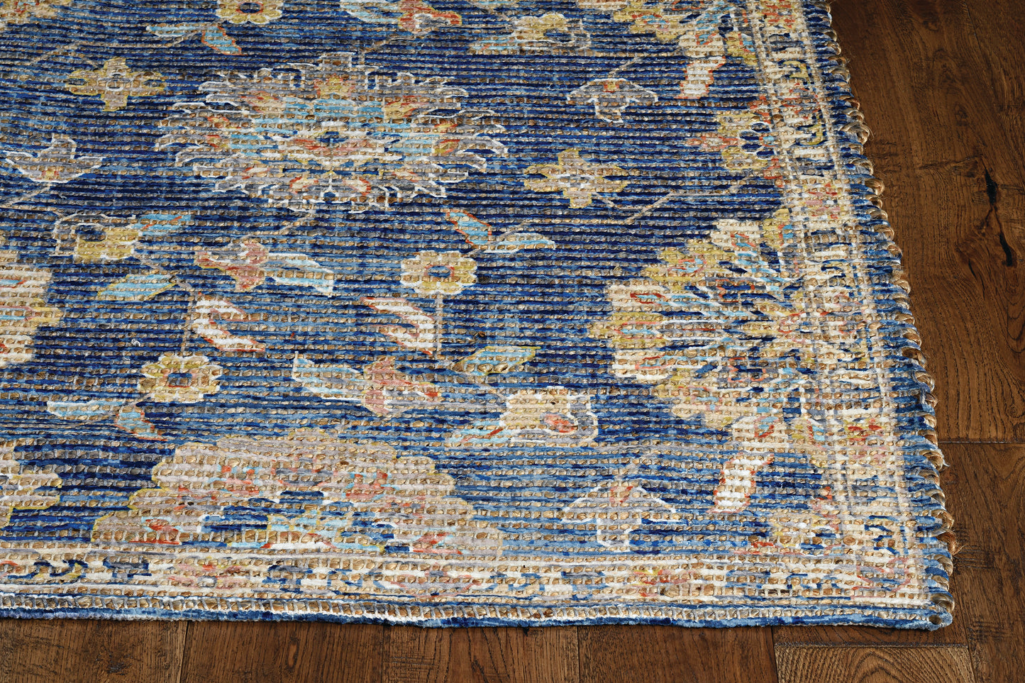 Morris 2229 Blue Chloe Handwoven Area Rug - Kas