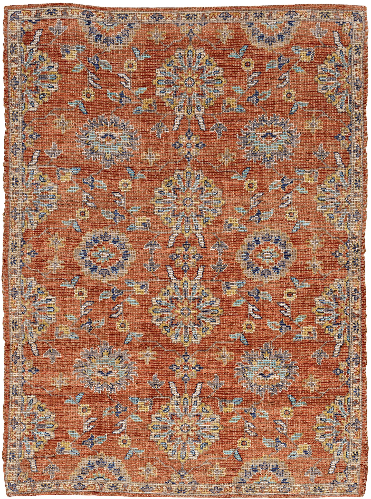 Morris 2230 Spice Chloe Handwoven Area Rug - Kas