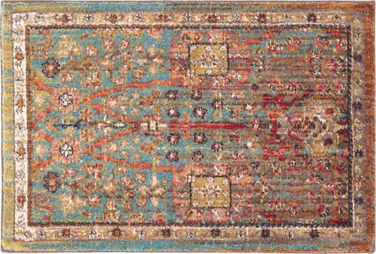 Karastan Rugs Myanmar Aquamarine Area Rug