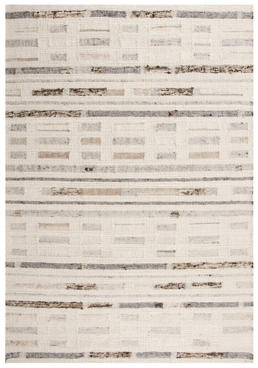 Nova NVA945 Silver/Ivory Hand Woven Rug - Rizzy