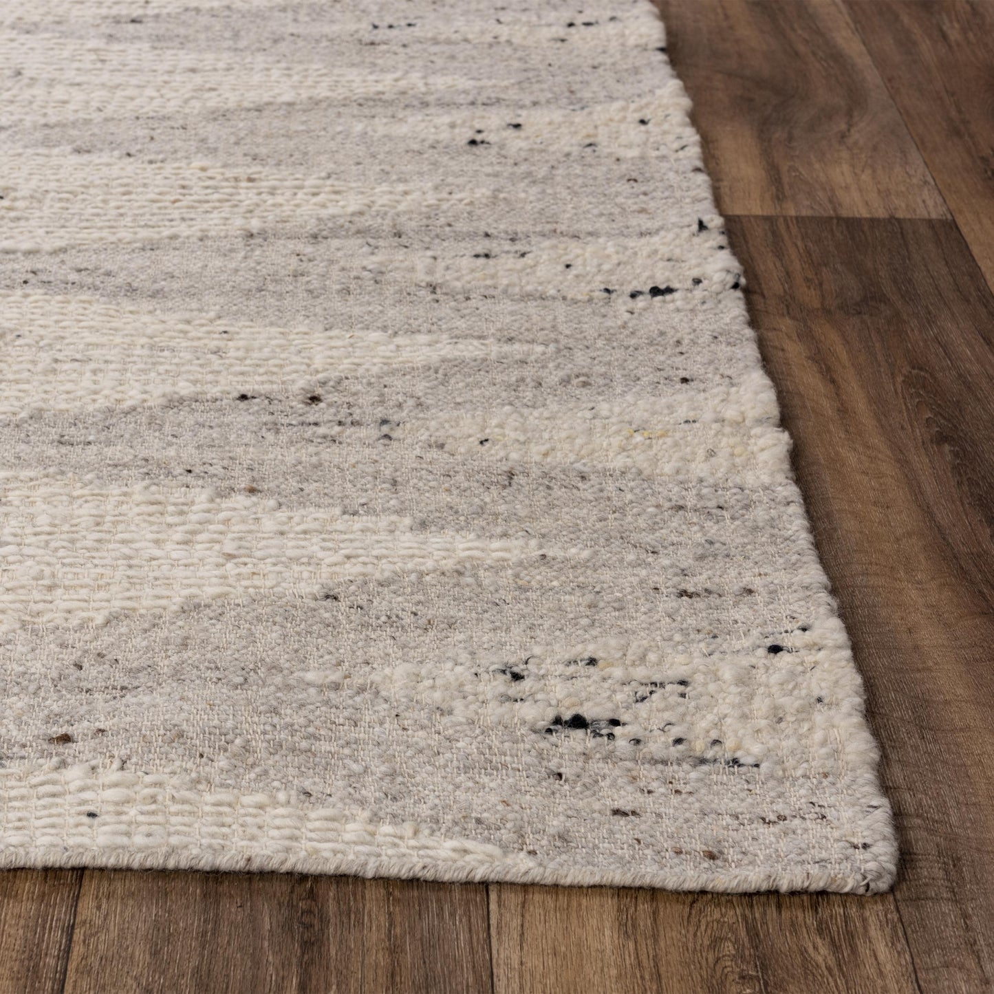 Nova NVA946 Ivory Hand Woven Rug - Rizzy