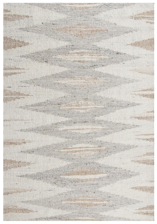 Nova NVA948 Beige/Ivory Hand Woven Rug - Rizzy