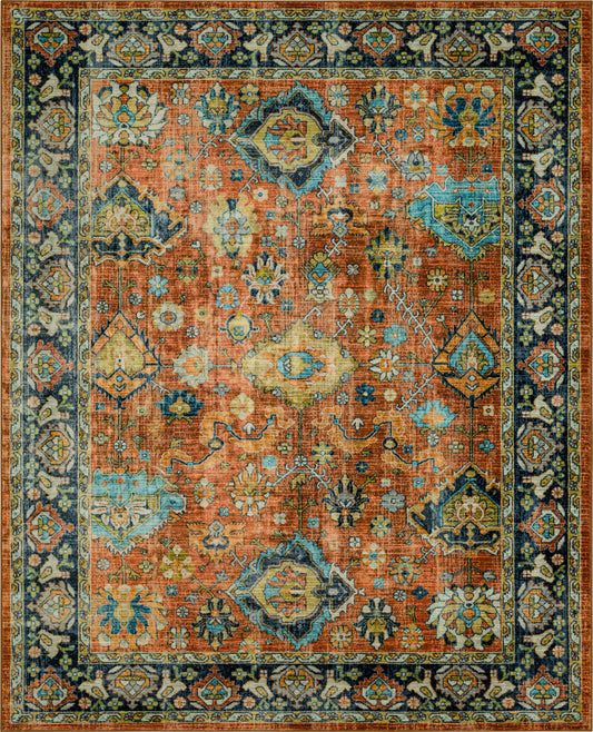 Karastan Rugs Nerissa Red Area Rug