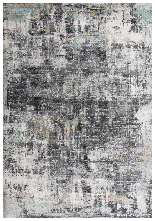 Odyssey ODY832 M. Gray Power loomed Rug - Rizzy