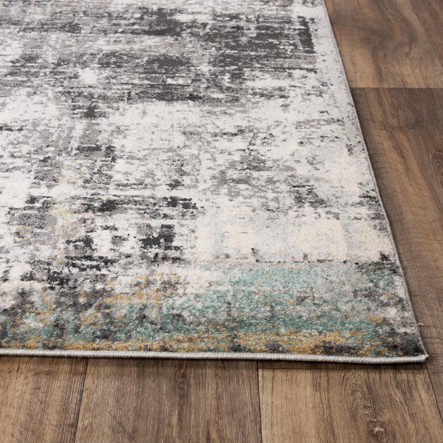 Odyssey ODY832 M. Gray Power loomed Rug - Rizzy