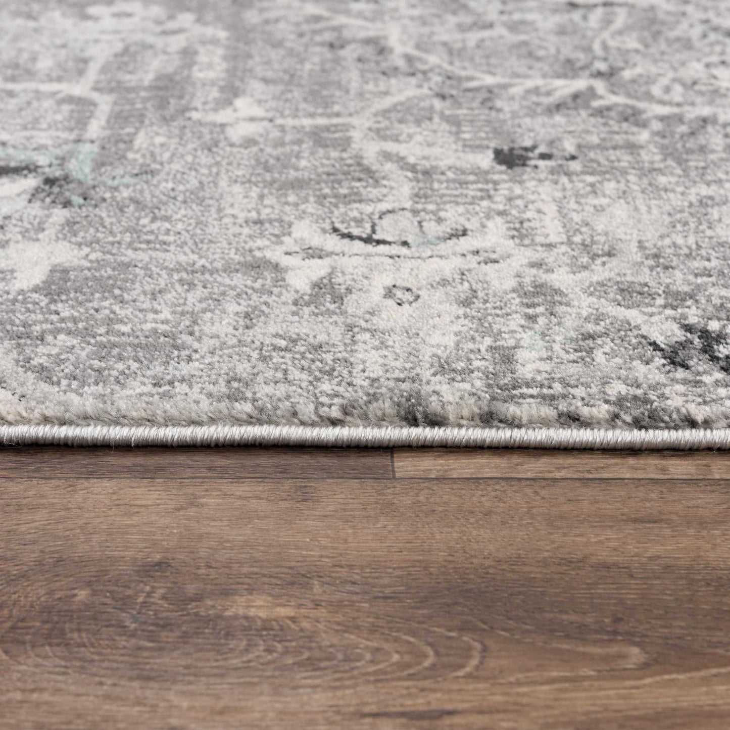 Odyssey ODY835 M. Gray Power loomed Rug - Rizzy