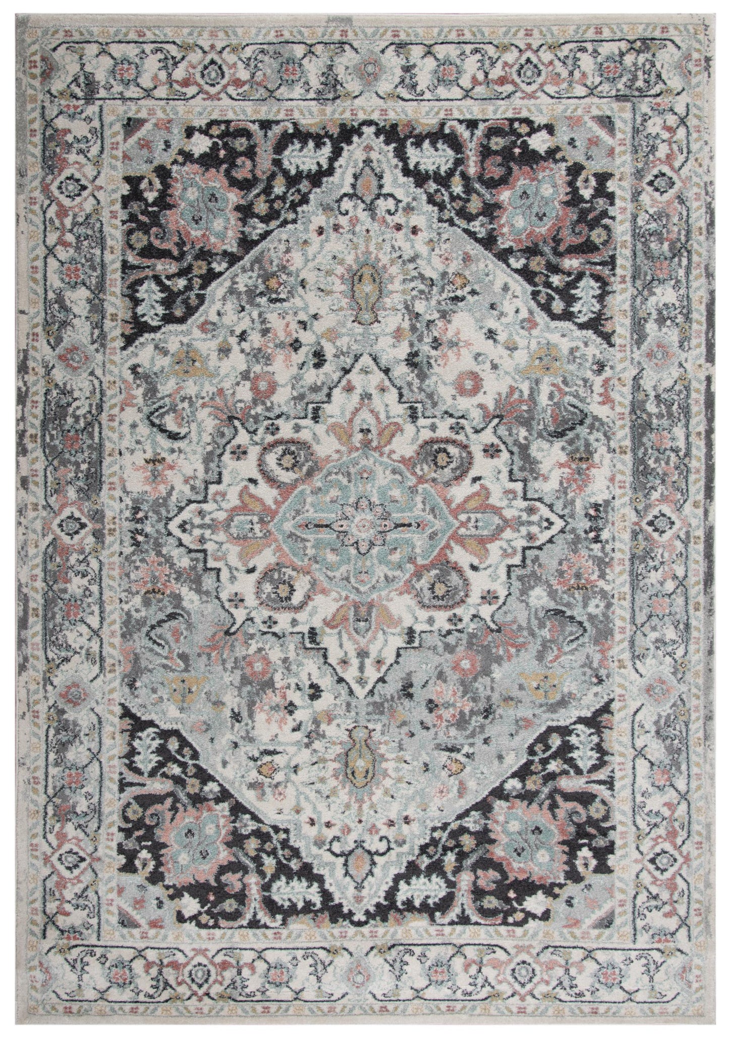 Odyssey ODY837 Multi Power loomed Rug - Rizzy