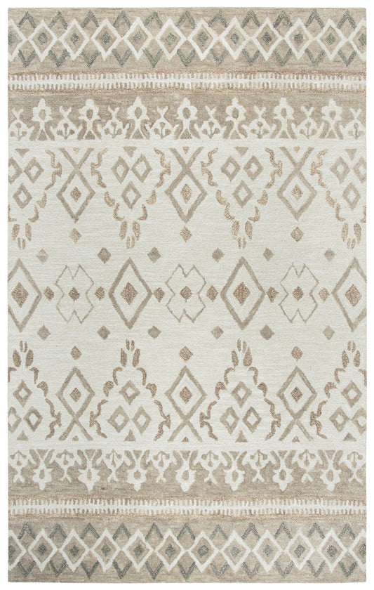 Opulent OU934A Natural/Beige Hand Tufted Rug - Rizzy