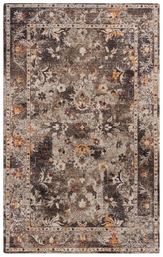 Ovation OVA101 Brown/Beige Hybrid Rug - Rizzy