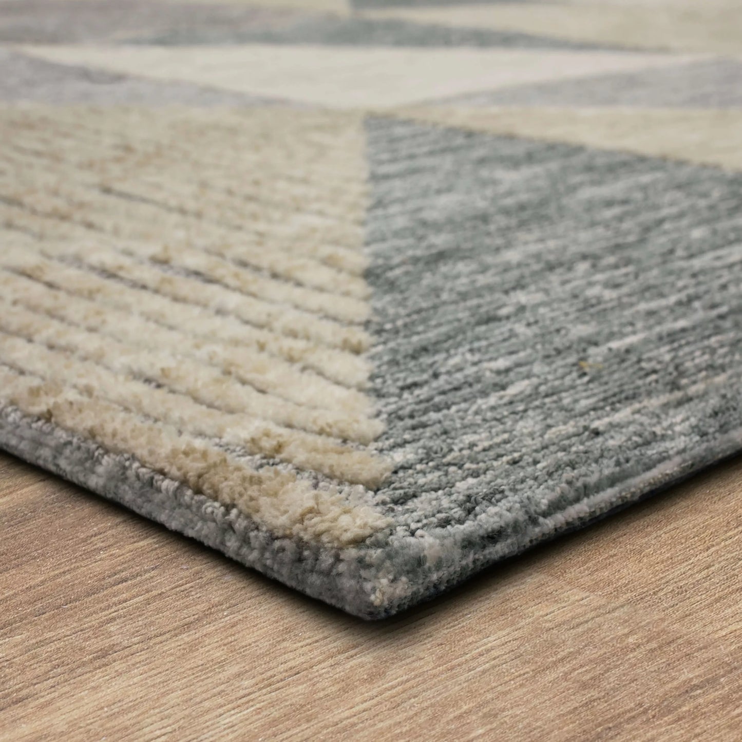 Karastan Rugs Oblique Tan Area Rug