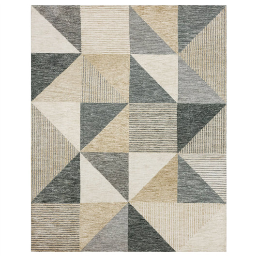 Karastan Rugs Oblique Tan Area Rug