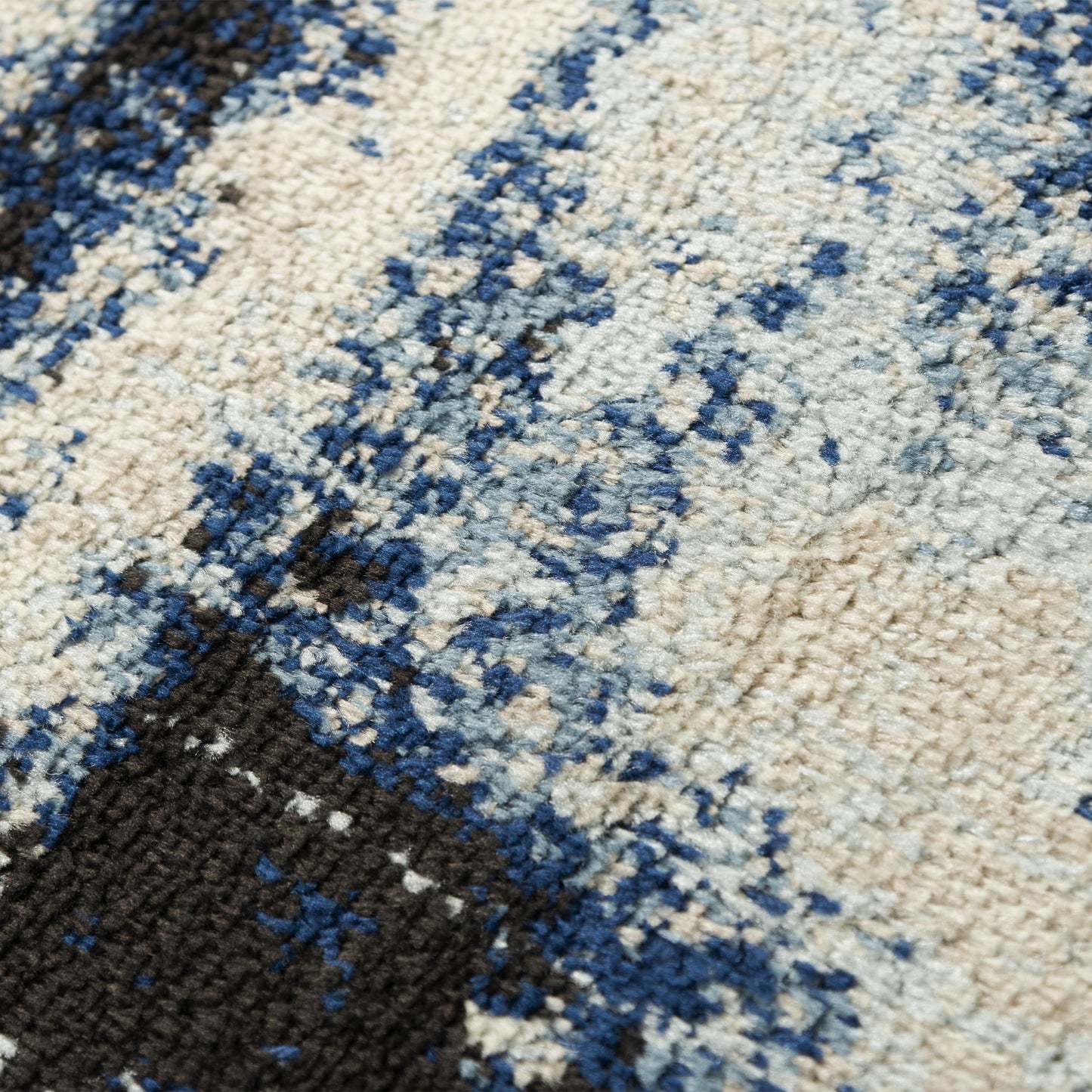 Palace PLC851 Blue Power Loomed Rug - Rizzy