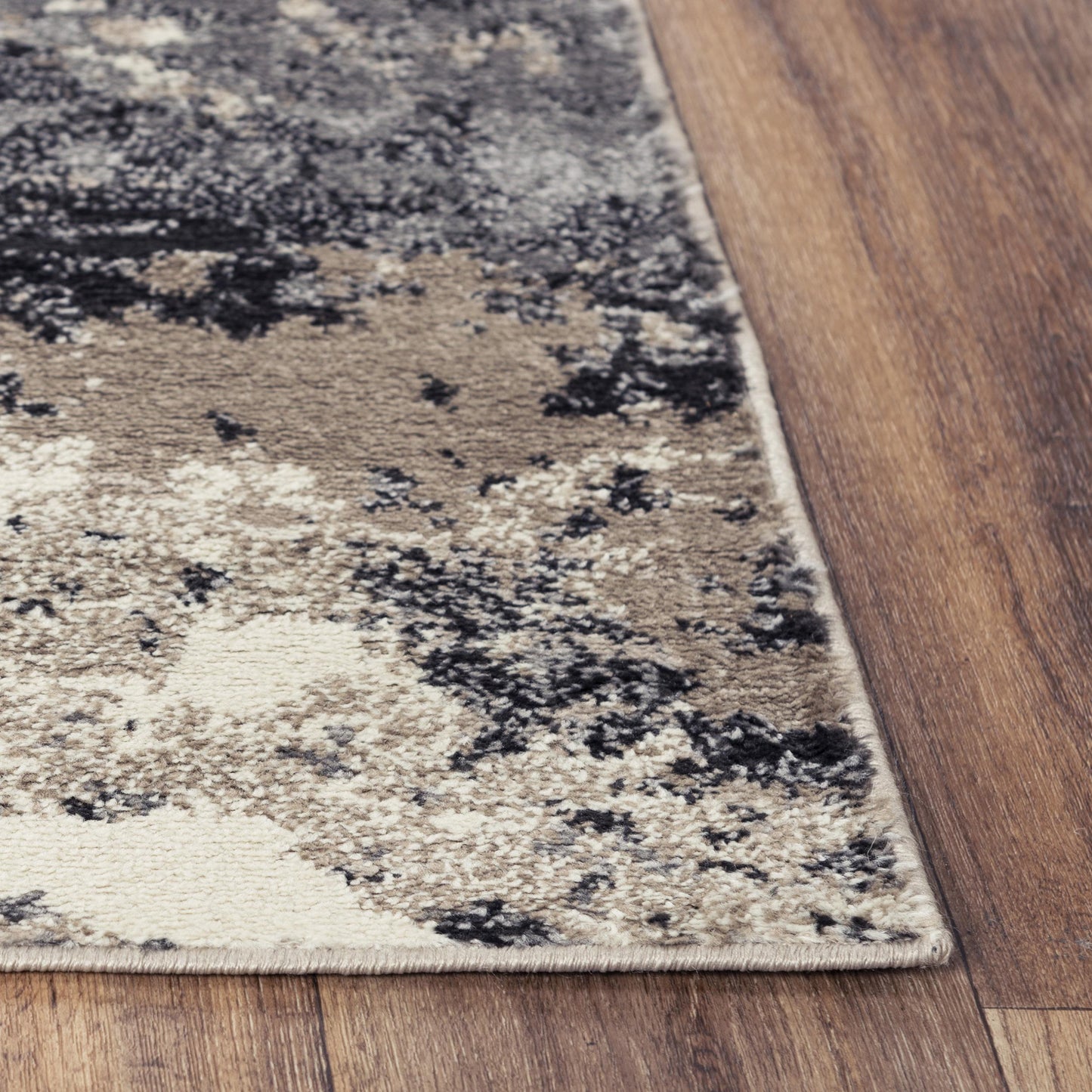 Palace PLC856 Beige Power Loomed Rug - Rizzy