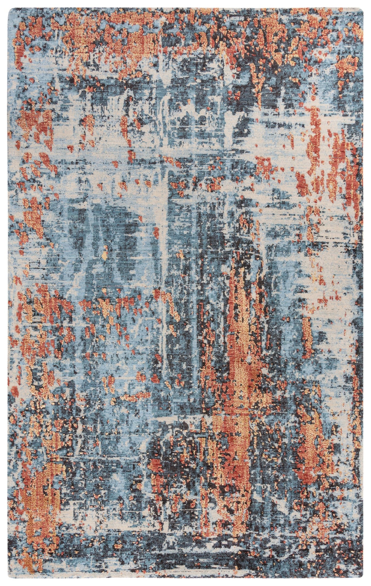 Premier PMR101 Blue Hybrid Rug - Rizzy