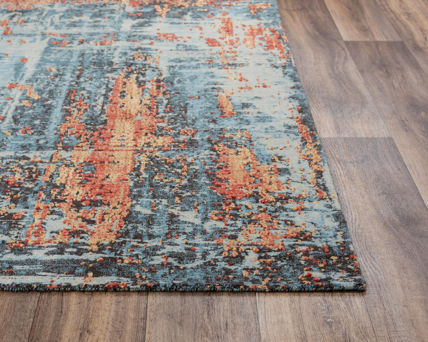 Premier PMR101 Blue Hybrid Rug - Rizzy