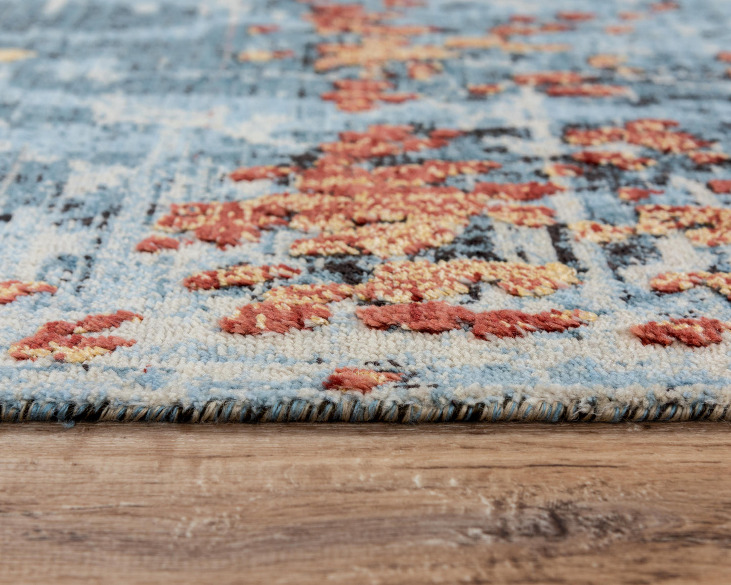 Premier PMR101 Blue Hybrid Rug - Rizzy