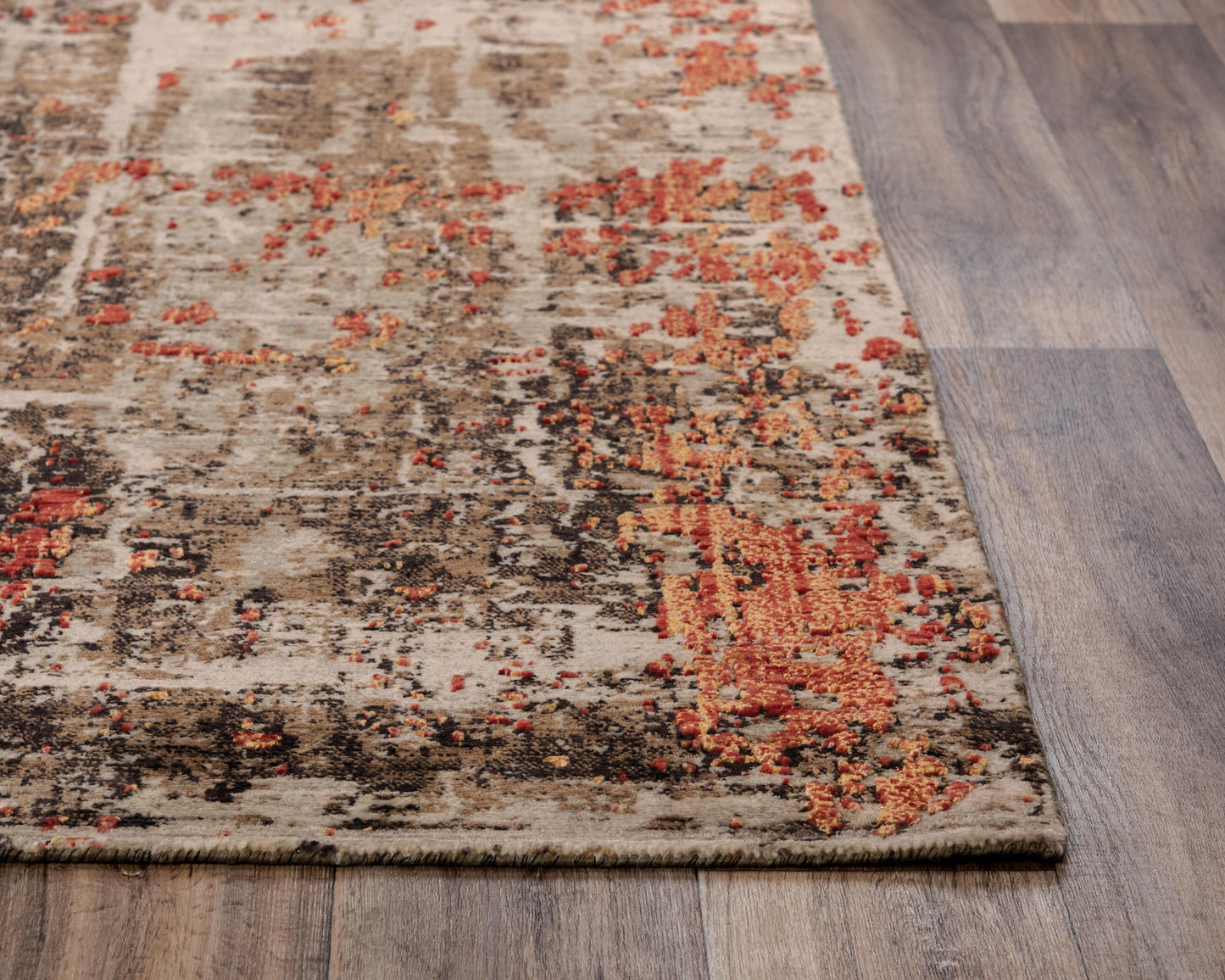 Premier PMR102 Brown Hybrid Rug - Rizzy