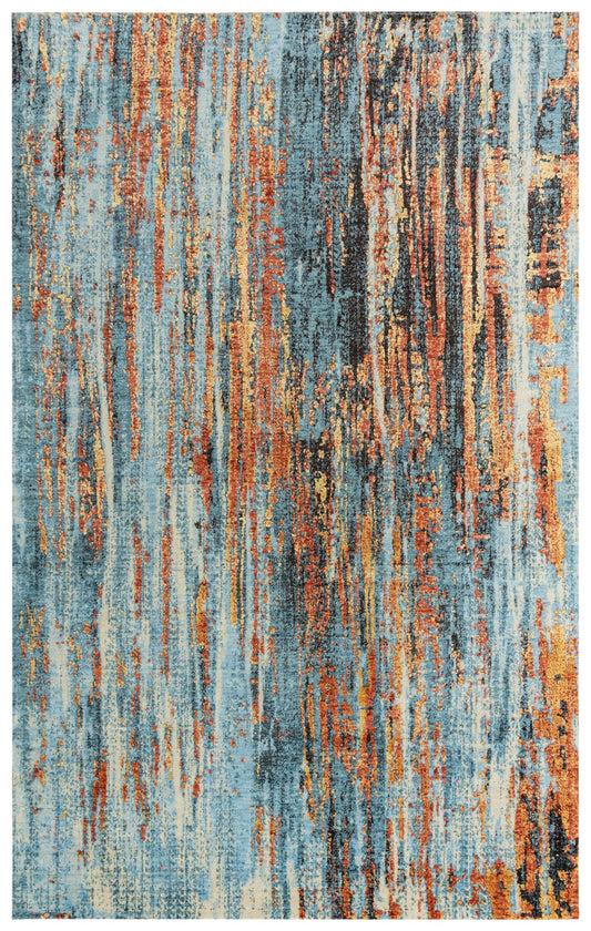 Premier PMR103 Blue Hybrid Rug - Rizzy