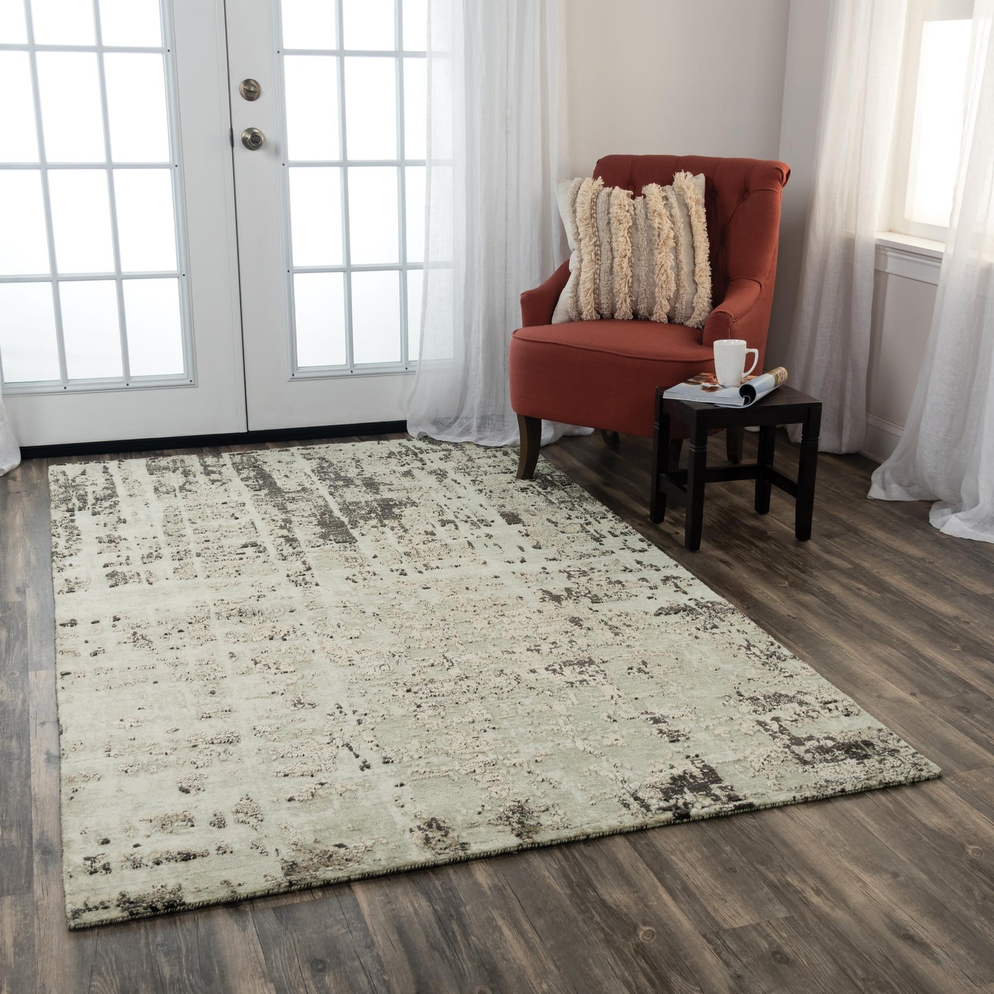 Premier PMR104 Green Hybrid Rug - Rizzy